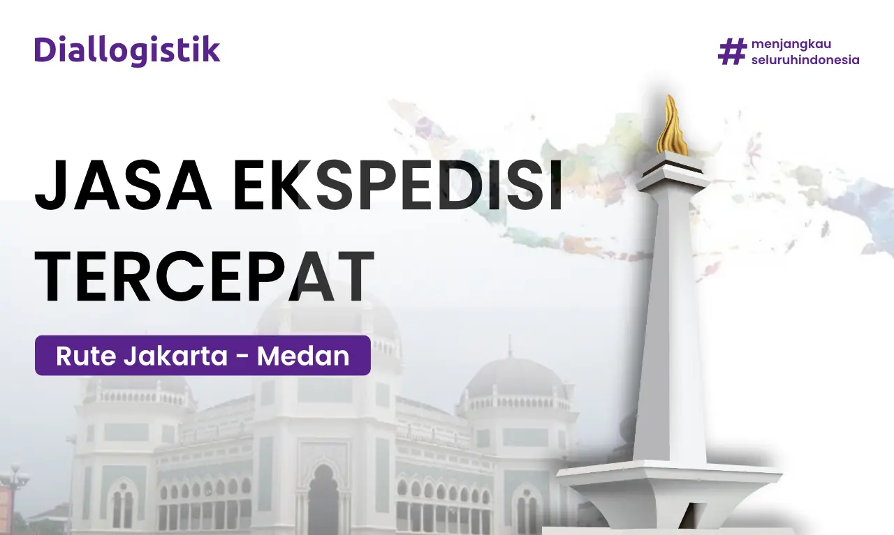 ekspedisi jakarta medan tercepat